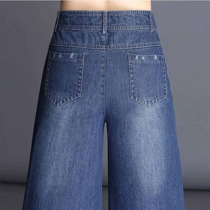 Flared Denim Jeans