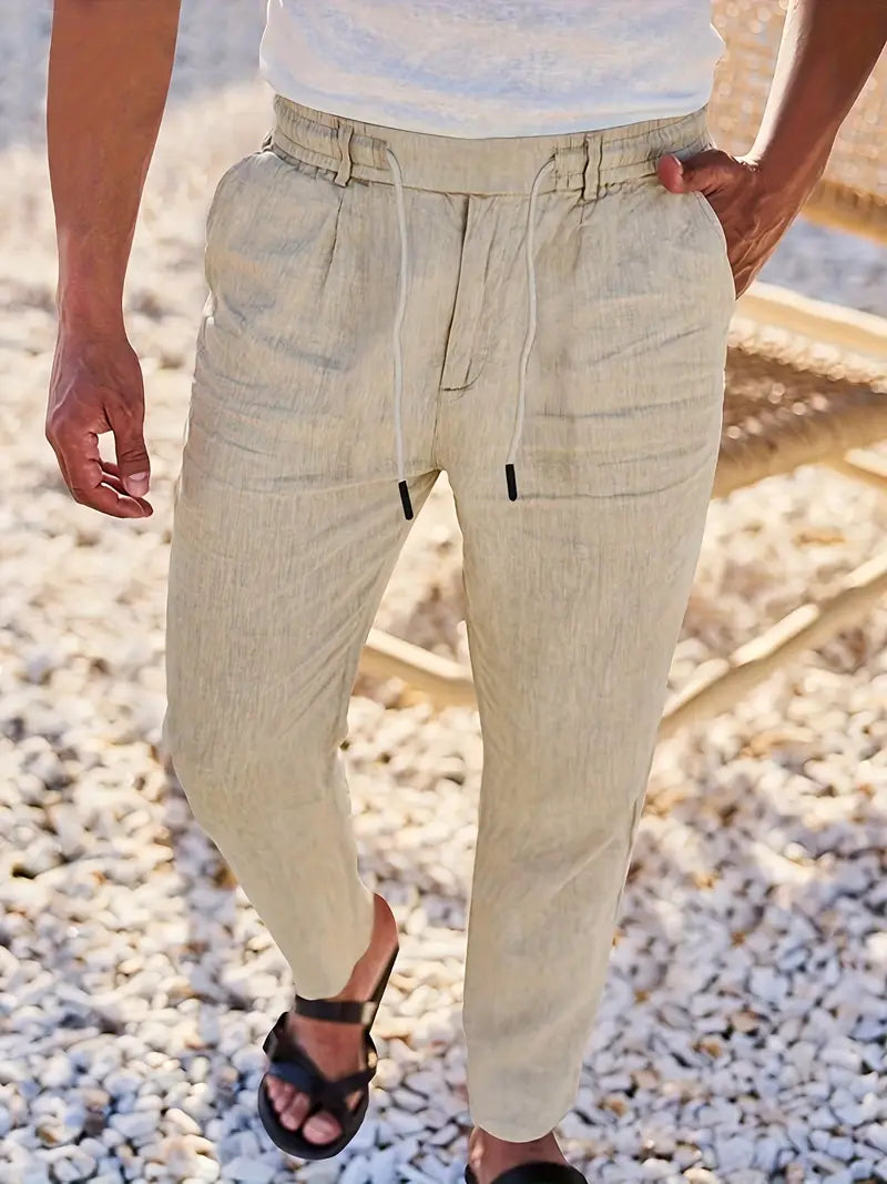 Liam™ | Loose linen pants