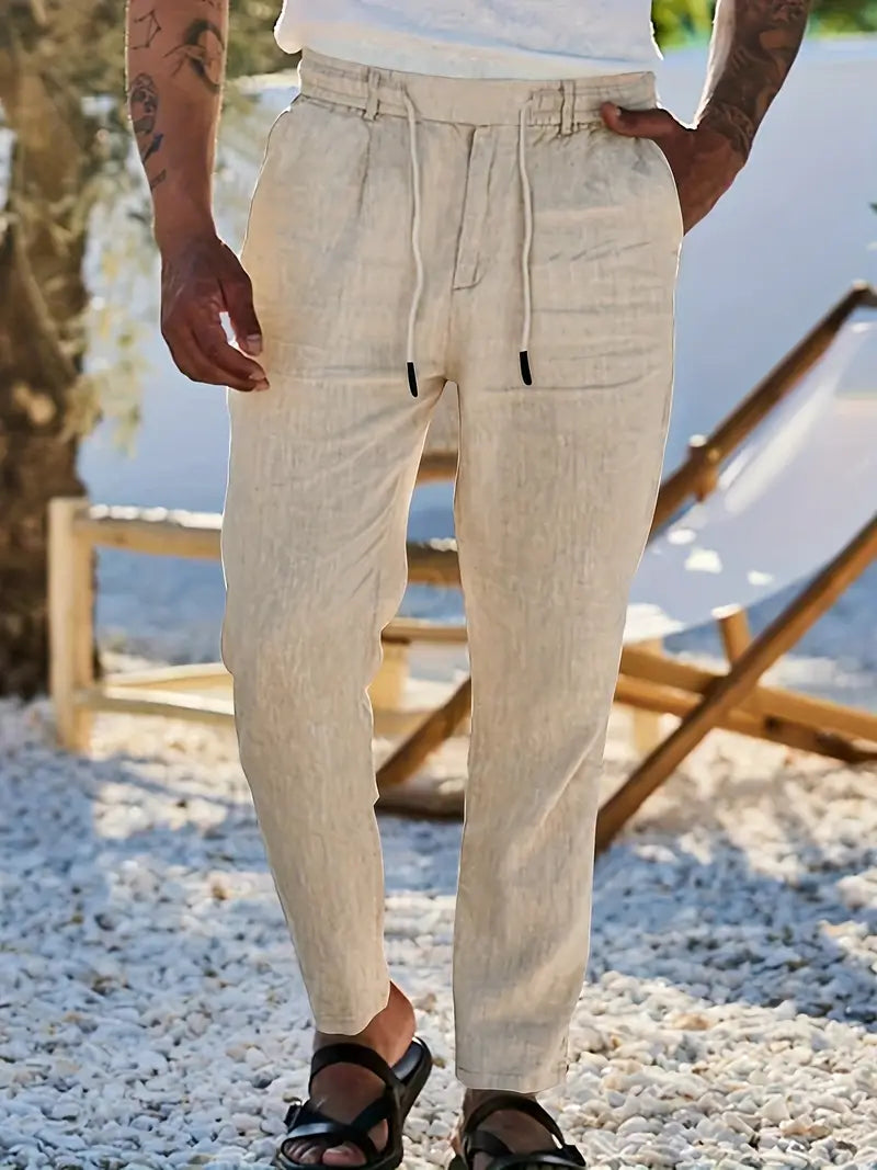 Liam™ | Loose linen pants