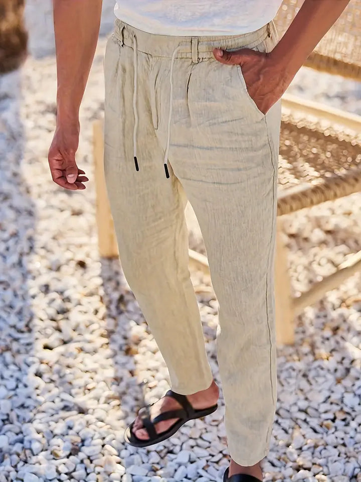 Liam™ | Loose linen pants