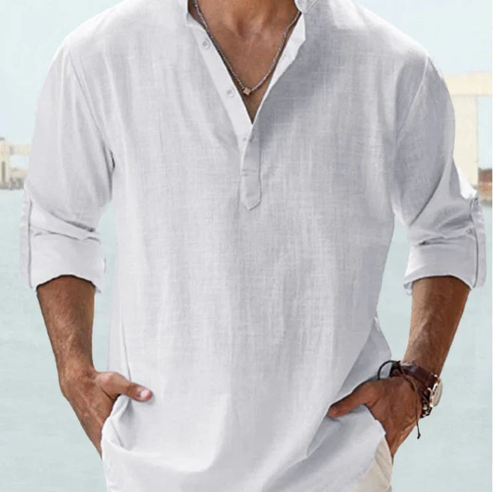 Kevin | Men's Linen Shirt