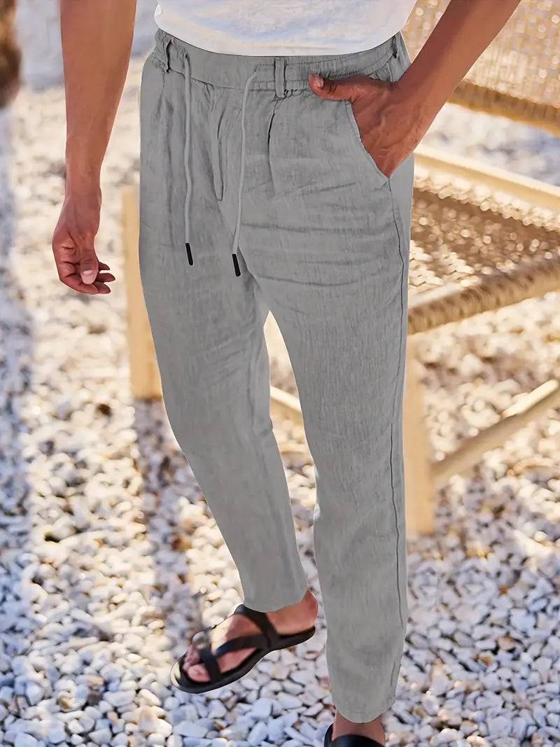 Liam™ | Loose linen pants