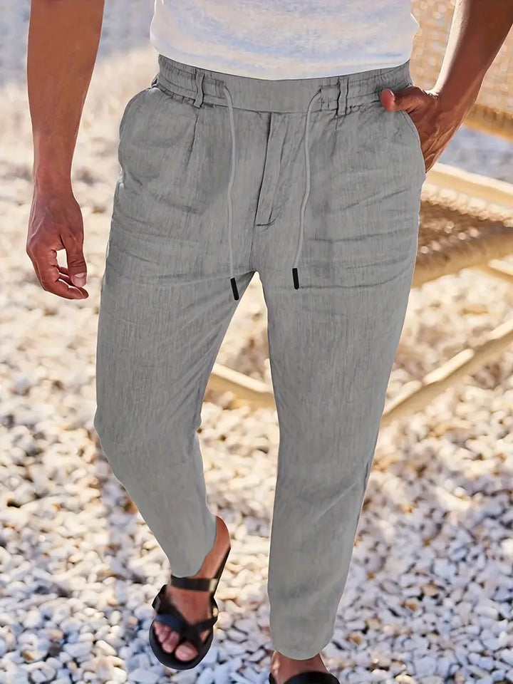 Liam™ | Loose linen pants