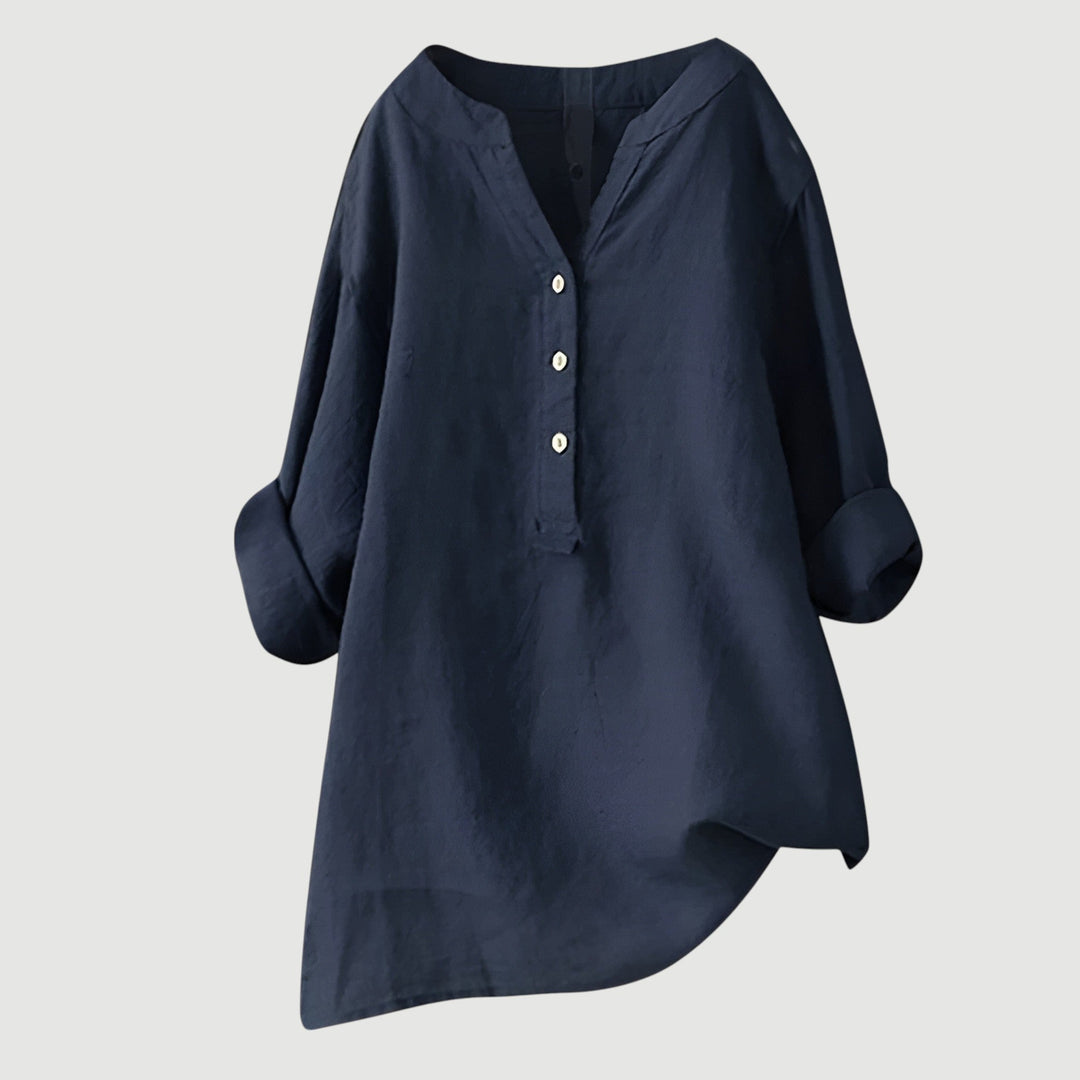 Mona | Comfortable linen top