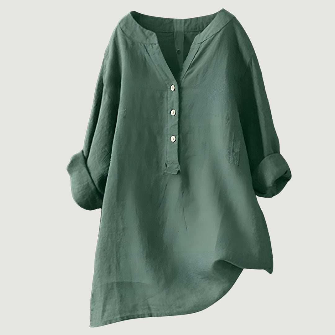 Mona | Comfortable linen top