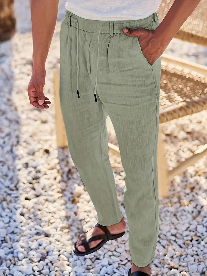 Liam™ | Loose linen pants