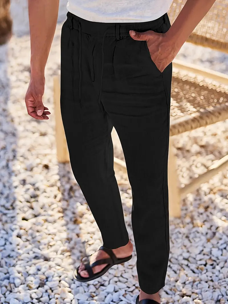 Liam™ | Loose linen pants