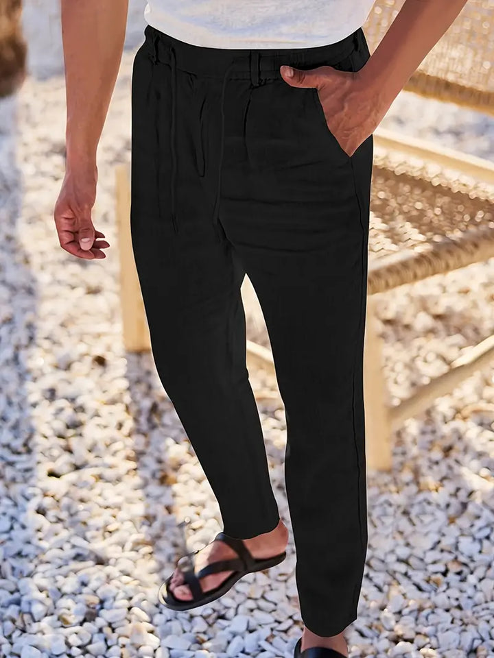 Liam™ | Loose linen pants