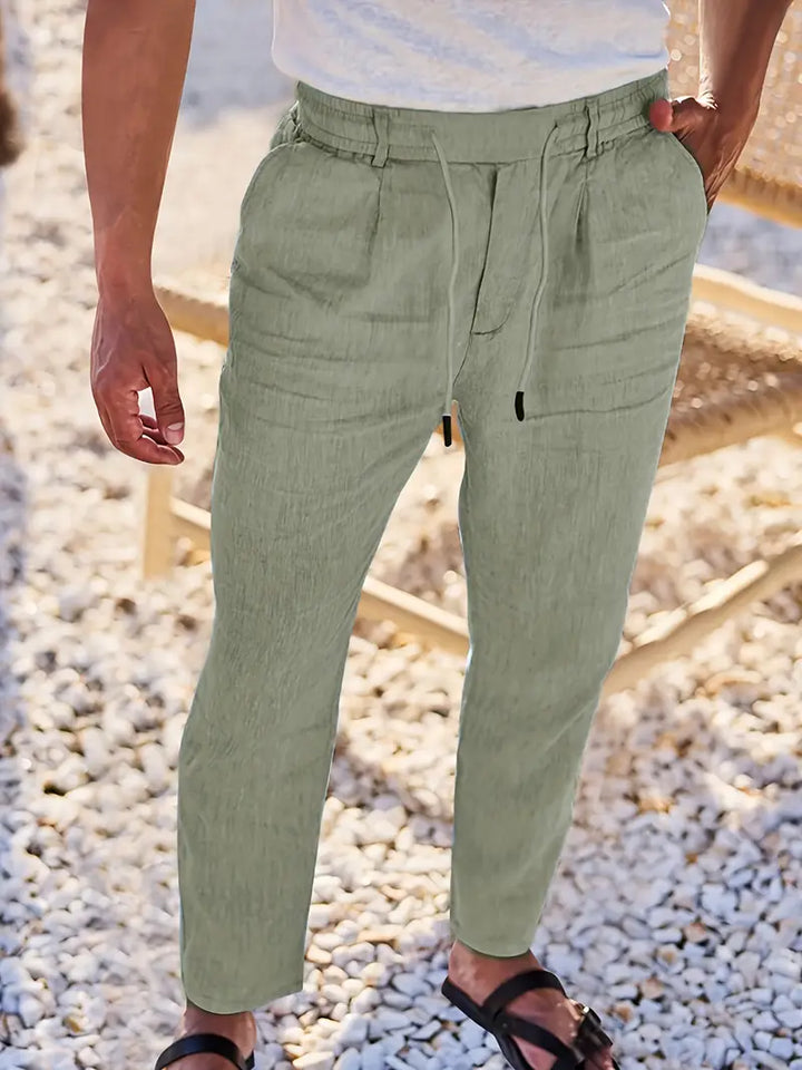 Liam™ | Loose linen pants