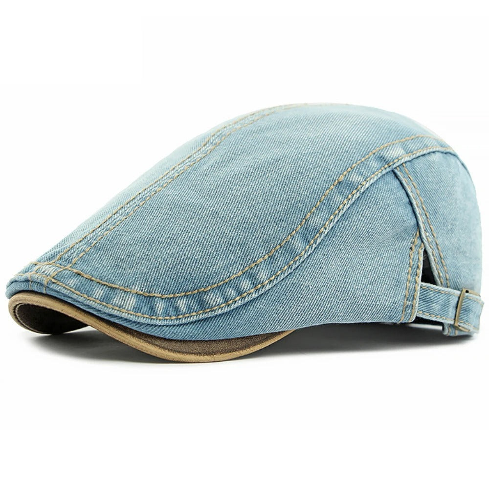 Jean Béretta™ | Denim Flat Cap