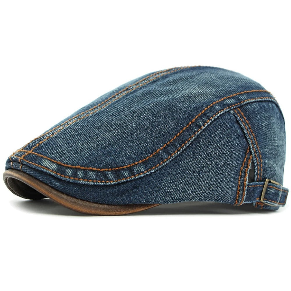 Jean Béretta™ | Denim Flat Cap