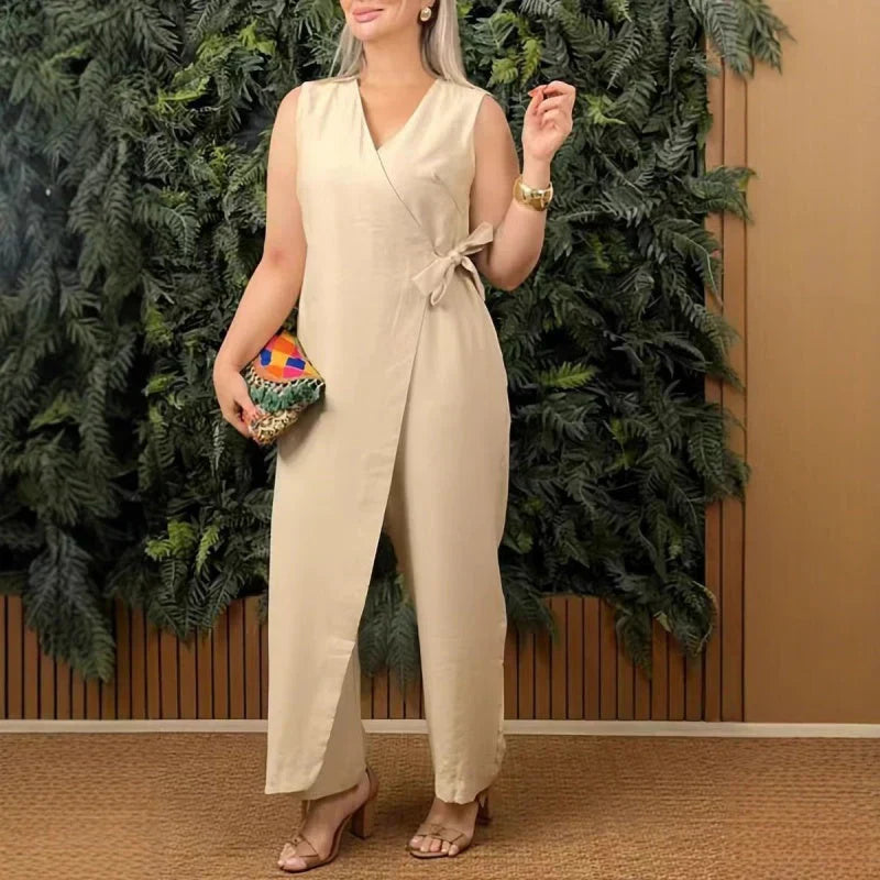 Lilianna | Stylish wrap jumpsuit