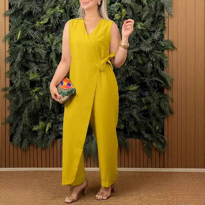 Lilianna | Stylish wrap jumpsuit